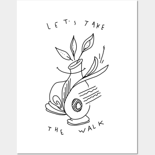 Let's Take The Walk Posters and Art